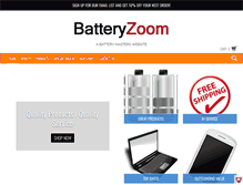 Tablet Screenshot of batteryzoom.com